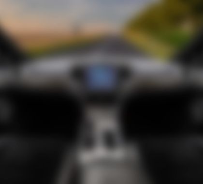 Vordere Sitzreihe einer Limousine